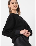 ARMANI EXCHANGE Суитшърт с декоративни камъни