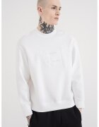 ARMANI EXCHANGE Суитшърт с памук с лого - Бял