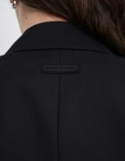 ARMANI EXCHANGE Свободно сако с двойни ревери Черен