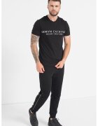 ARMANI EXCHANGE Тениска по тялото с лого