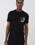 ARMANI EXCHANGE Тениска с лого Черен