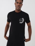 ARMANI EXCHANGE Тениска с лого Черен