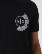 ARMANI EXCHANGE Тениска с лого Черен