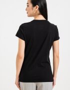 ARMANI EXCHANGE Тениска с лого - Черен