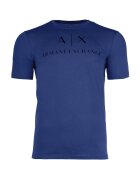 ARMANI EXCHANGE Вталена памучна тениска с лого