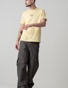 ARMANI EXCHANGE Тениска с овално деколте и лого Светло жълто