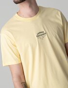 ARMANI EXCHANGE Тениска с овално деколте и лого Светло жълто