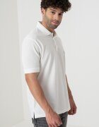 ARMANI EXCHANGE Тениска с яка и лого Мръснобял