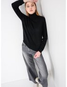 ARMANI EXCHANGE Вълнено поло - Черен