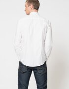 ARMANI EXCHANGE Вталена риза от памук Бял