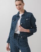 ARMANI EXCHANGE Яке от деним с джобове Тъмносин