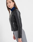 ARMANI EXCHANGE Яке от еко кожа Черен