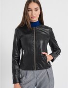 ARMANI EXCHANGE Яке от еко кожа - Черен