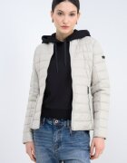 ARMANI EXCHANGE Яке с джобове с цип Светло кафяво