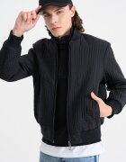 ARMANI EXCHANGE Яке с джобове встрани Черен