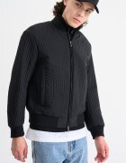 ARMANI EXCHANGE Яке с джобове встрани Черен