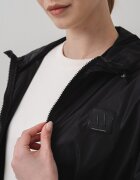 ARMANI EXCHANGE Яке с качулка и паднали ръкави Черен
