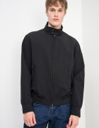 ARMANI EXCHANGE Яке с миди яка и цип Черен