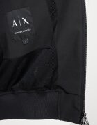 ARMANI EXCHANGE Яке с миди яка и цип Черен