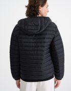 ARMANI EXCHANGE Зимно яке с качулка и джобове Черен