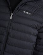 ARMANI EXCHANGE Зимно яке с качулка и джобове Черен