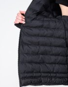 ARMANI EXCHANGE Зимно яке с монограм и цепки за палеца Черен