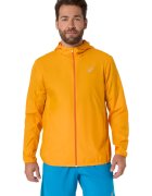 Asics Непромокаемо яке за бягане със странични джобове - Бледооранжев