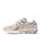 Asics Обувки за бягане Gel-Nimbus 9 с текстил - Светло сив/Светло бежово