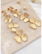 Atelier Miu Флорални висящи обеци