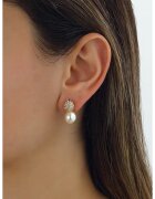 Atelier Miu Обеци с циркони и синтетични перли