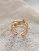 Atelier Miu Пръстен с циркони