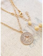 Atelier Miu Регулируемо колие с кристали