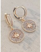 Atelier Miu Висящи обеци с кристали