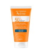 Avene Слънцезащитен флуид SPF 50+ TRIASORB За нормална и смесена кож Без парфюм 50 мл