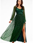 awama Дълга рокля с дълъг ръкав - Elegant A626