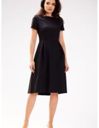 awama Миди рокля с къс ръкав - Елегантна A592