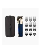 BaByliss Машинка за подстригване Super-X Metal - 12 аксесоара - 3 часа - 1.5-25 мм - 10 приставки - Японска стомана - Калъф - Gold-Navy Blue