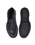 Baldinini Кожени мокасини Черен