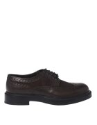 Baldinini Обувки Brogue от кожа и велур