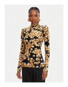 Balmain Дамска блуза - 305313447 - Полиестер - Еластан - Черна