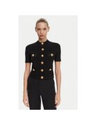 Balmain Дамска блуза DF1KL023KB07 - Вискоза/Полиамид -