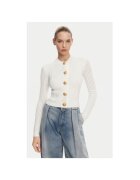 Balmain Дамска блуза DF1KL190KF24 - Вискоза/Полиестер - Бяла