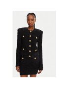 Balmain Дамска блуза DF1SK249KG43 - Полиамид/Вискоза -