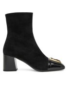 Balmain Дамски боти DN1TE036LCSV - Естествена кожа - Черни
