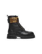 Balmain Дамски боти до глезена DN1TC961LVIT - Естествена кожа - 36 EU - Черни