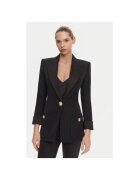 Balmain Дамско яке - 305313867 - Вълна - Черно