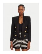 Balmain Дамско яке - 305313898 - Вълнено - Черно