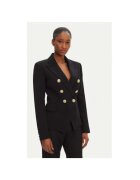 Balmain Яке за дами DF1SG008VB00 - Вискоза - 34 EU - Черно