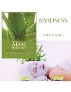 Baroness Корейска маска Servetel с чисто алое вера успокояваща и регенерираща 21 g
