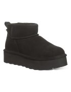 BEARPAW Дамски боти 14046 Естествена кожа Бежов Черен